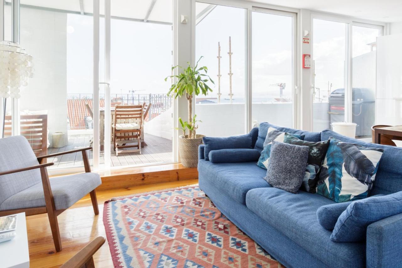 Amazing Rooftop Terrace With River And Historic City View 4 Bedrooms 4 Bathrooms Ac 19Th Century Building Chiado Lisbon Luaran gambar
